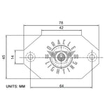 Oracle Lighting Underbody Light Installation Kit (MPN: 5848-504)