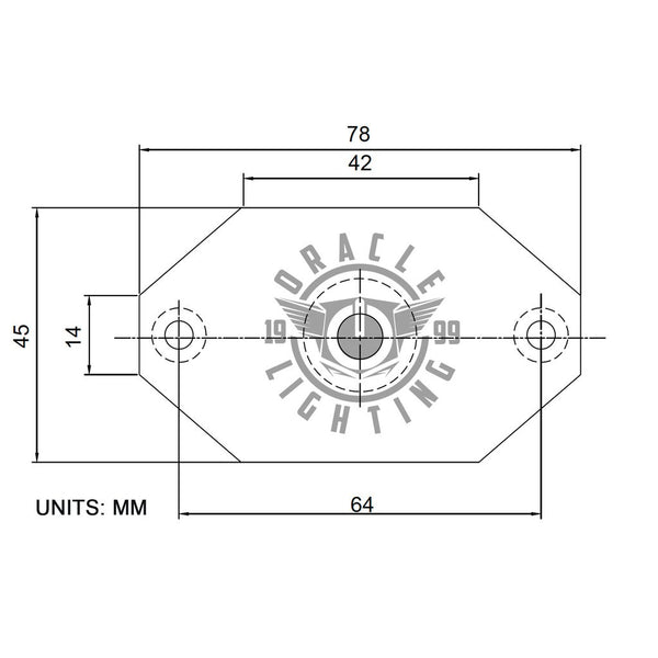 Oracle Lighting Underbody Light Installation Kit (MPN: 5848-504)