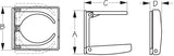 Sea Dog Adjustable Folding Cup Holder (MPN: 588221-1)