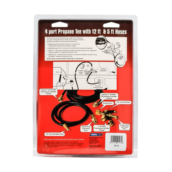 Camco Propane Supply Splitter (MPN: 59123)