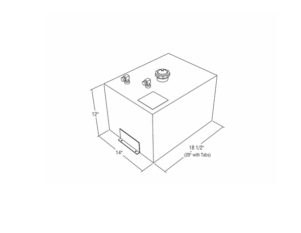 RDS Tanks 13 Gallon Fuel Tank (MPN: 59180)
