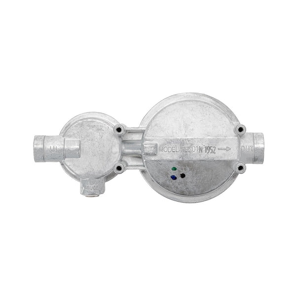 Camco Horizontal Two Stage Propane Regulator (MPN: 59323)