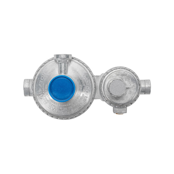 Camco Horizontal Two Stage Propane Regulator (MPN: 59323)