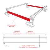 Go Rhino Bed Cargo Rack Side Rail (MPN: 5935010T)