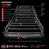 Go Rhino Roof Basket (MPN: 5936055T)
