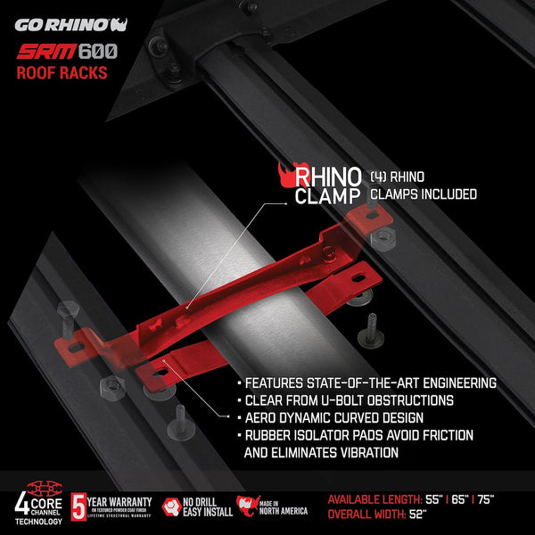 Go Rhino Roof Basket (MPN: 5936055T)