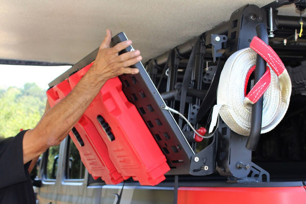 Go Rhino Bed Cargo Rack Side Rail Panel (MPN: 5950115T)
