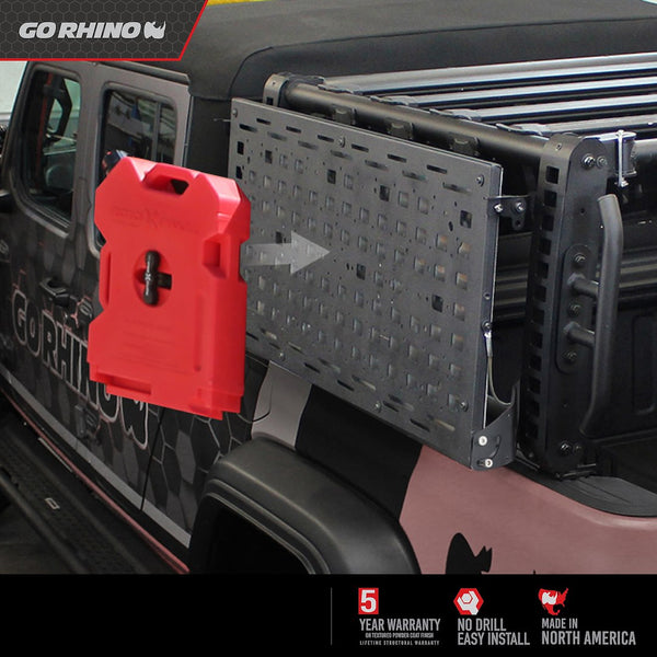 Go Rhino Bed Cargo Rack Side Rail Panel (MPN: 5950115T)