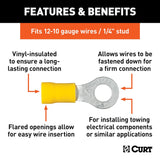 CURT Wire Terminal End Ring Style (MPN: 59534)