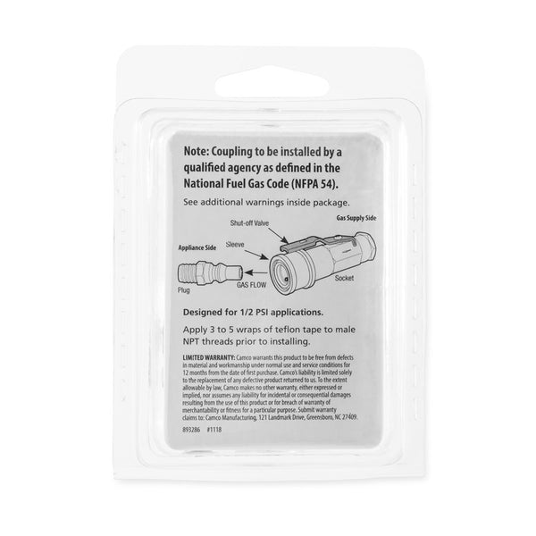 Camco Propane Quick-Connect Kit (MPN: 59853)