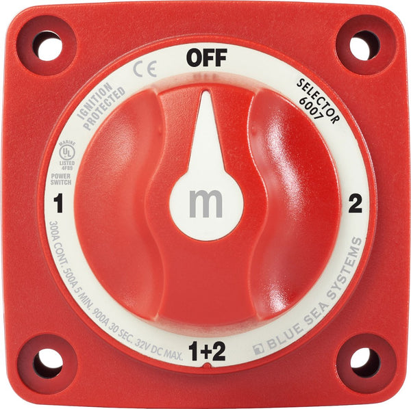 Blue Sea Battery Selector Switch M Series (MPN: 6007-BSS)