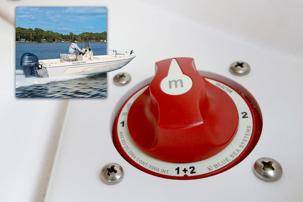 Blue Sea Battery Selector Switch M Series (MPN: 6007-BSS)