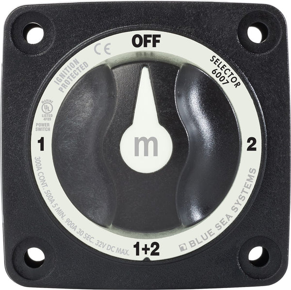 Blue Sea Battery Selector Switch M Series (MPN: 6007200-BSS)