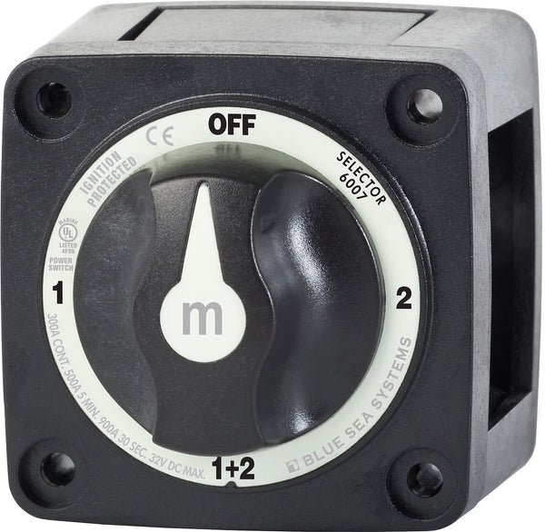 Blue Sea Battery Selector Switch M Series (MPN: 6007200-BSS)