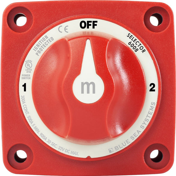 Blue Sea Systems Battery Selector Switch (MPN: 6008-BSS)