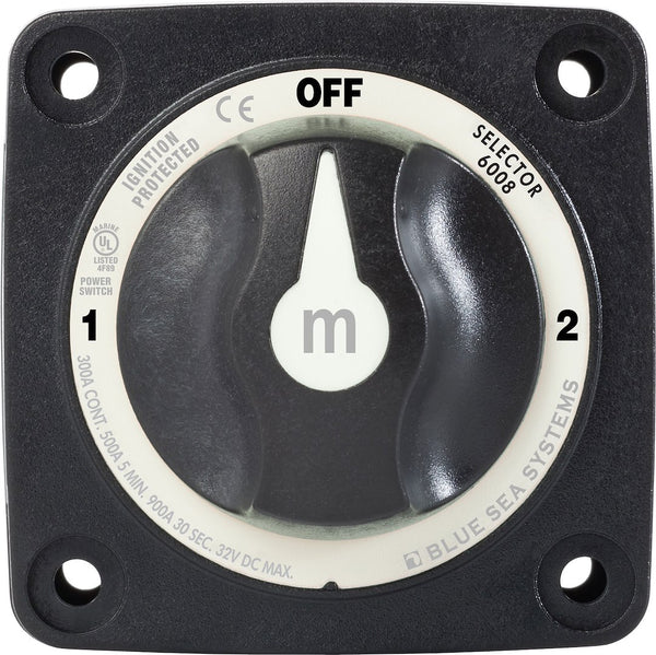 Blue Sea Battery Selector Switch M Series (MPN: 6008200-BSS)