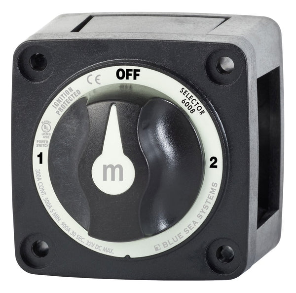 Blue Sea Battery Selector Switch M Series (MPN: 6008200-BSS)