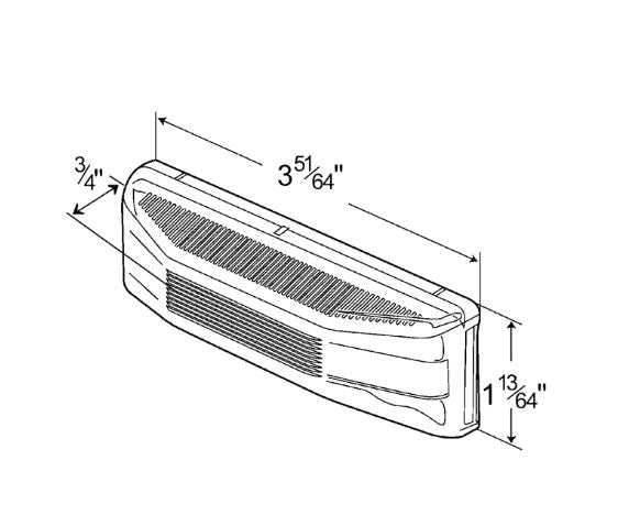 Grote License Plate Light (MPN: 60291)