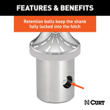 CURT Gooseneck Trailer Hitch Ball (MPN: 60601)