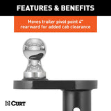 CURT Gooseneck Trailer Hitch Ball (MPN: 60602)
