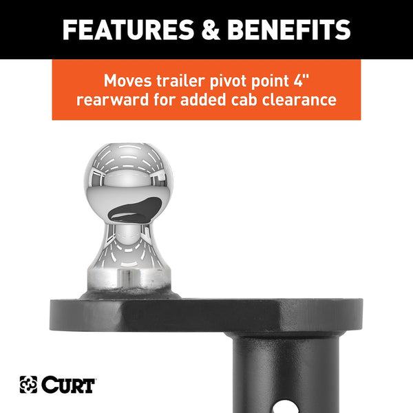 CURT Gooseneck Trailer Hitch Ball (MPN: 60602)