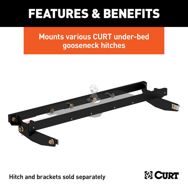 CURT Gooseneck Trailer Hitch Rail (MPN: 60604)