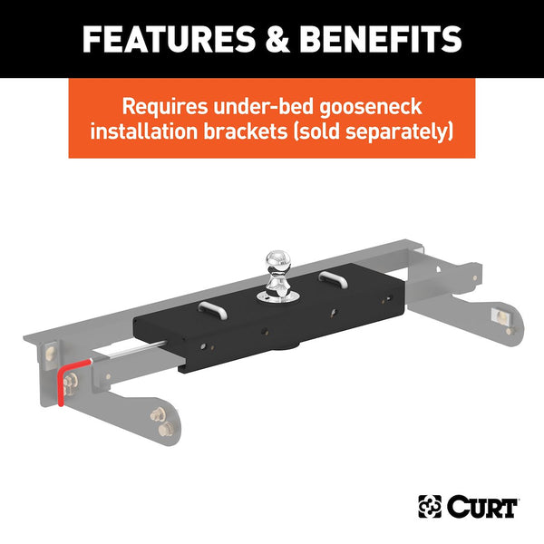 CURT Gooseneck Trailer Hitch Head (MPN: 60611)