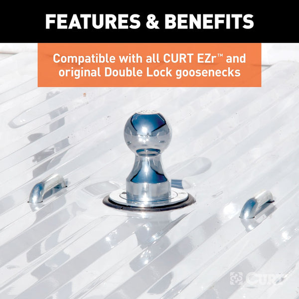 CURT Gooseneck Trailer Hitch Ball (MPN: 60616)