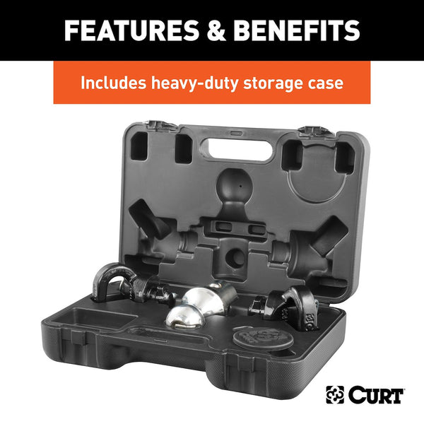 CURT Gooseneck Trailer Hitch Accessory Kit (MPN: 60618)