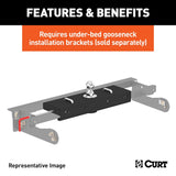 CURT Gooseneck Trailer Hitch Head (MPN: 60619)