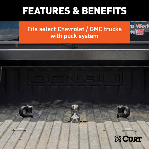 CURT Gooseneck Trailer Hitch Ball (MPN: 60627)