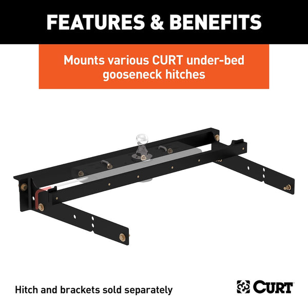 CURT Gooseneck Trailer Hitch Rail (MPN: 60631)