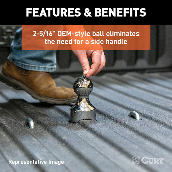 CURT Gooseneck Trailer Hitch (MPN: 60633)