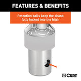 CURT Gooseneck Trailer Hitch Ball (MPN: 60634)