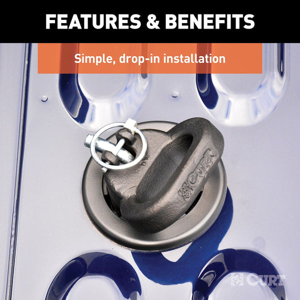 CURT Gooseneck Trailer Hitch Ball (MPN: 60638)