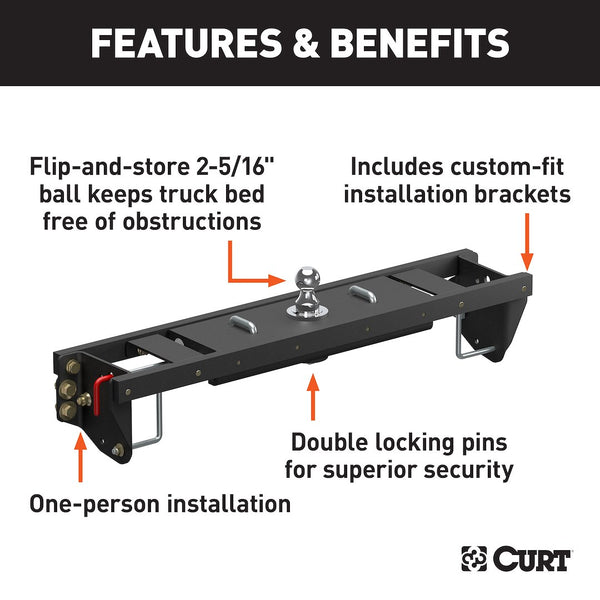 CURT Gooseneck Trailer Hitch (MPN: 60690)