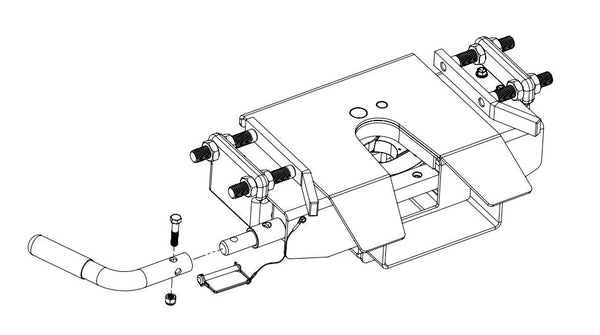 Demco RV Fifth Wheel Trailer Hitch Head (MPN: 6081)