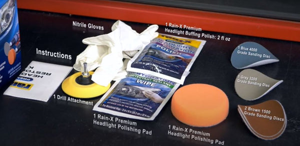 Rain-X Headlight Restoration Kit (MPN: 610153)