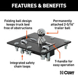 CURT Gooseneck Trailer Hitch (MPN: 61052)