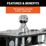 CURT Gooseneck Trailer Hitch (MPN: 61052)
