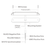 BUILTBRIGHT Work Bar Strobe 4 Slim (MPN: BB6110A)