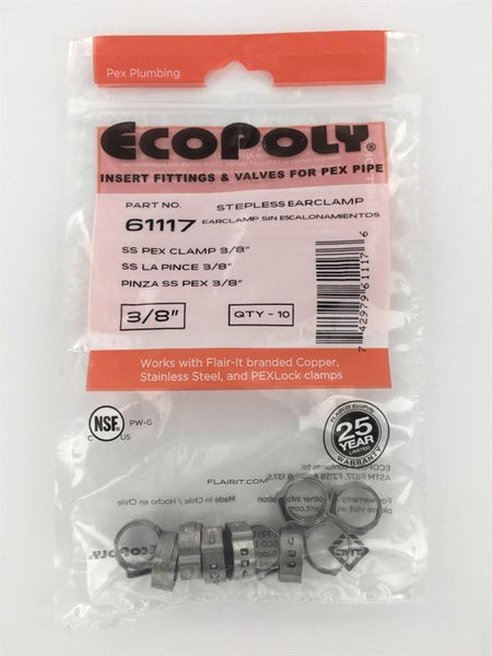 Elkhart Supply Hose End Fitting Clamp (MPN: 61117)