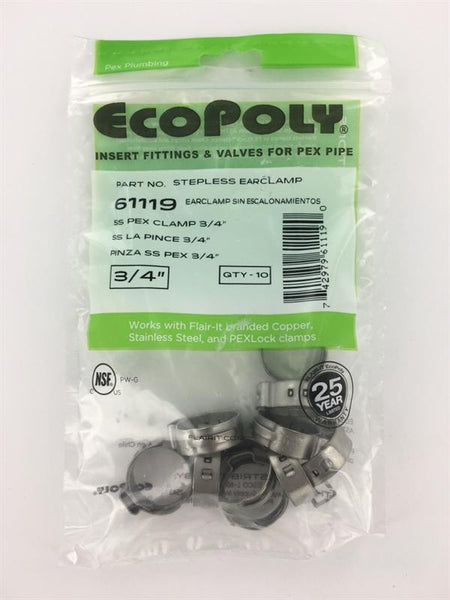 Elkhart Supply Hose End Fitting Clamp (MPN: 61119)