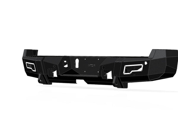 Road Armor Identity Multi-Piece Bumper Kit (MPN: 6172DR-B0-P2-MR-BH-B)
