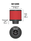 K&N Crankcase Breather Filter (MPN: 62-1330)
