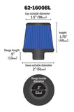 K&N Crankcase Breather Filter (MPN: 62-1600BL)
