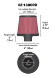 K&N Crankcase Breather Filter (MPN: 62-1600RD)