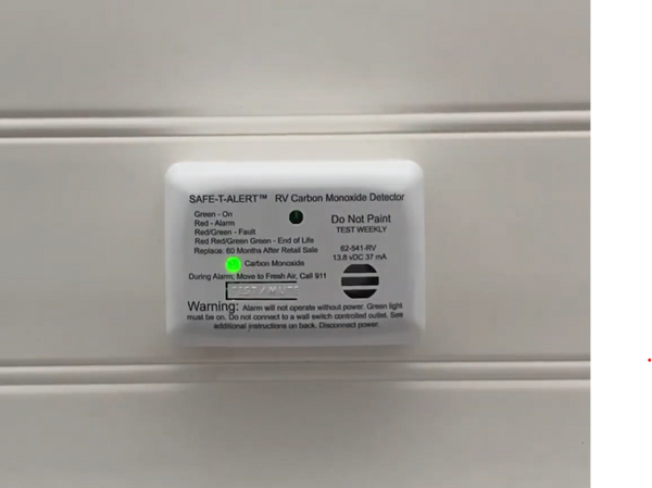 MTI Industries Carbon Monoxide Detector (MPN: 62-542-WT-TR)
