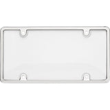 Cruiser Accessories Chrome Tuf Combo License Plate Frame (MPN: 62031)