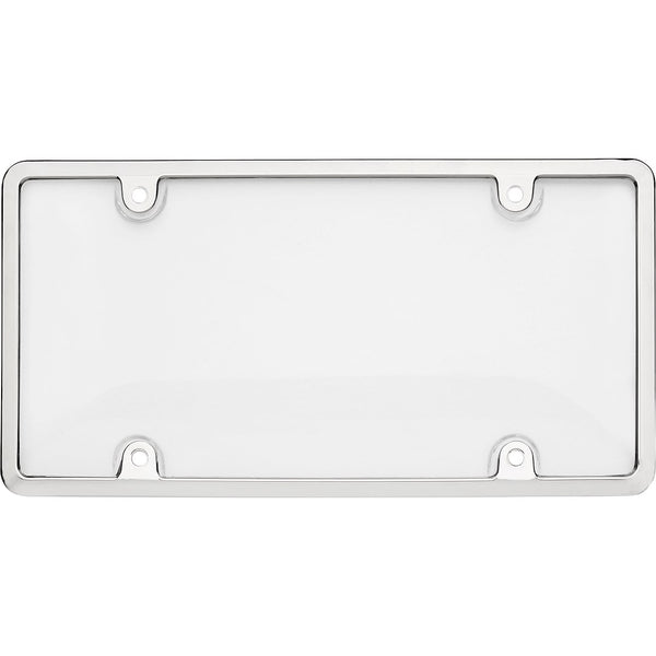 Cruiser Accessories Chrome Tuf Combo License Plate Frame (MPN: 62031)